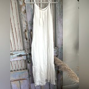 BOHEMIAN BELLAMBRA FLOWY SILK BLEND DRESS, SIZE S. NWT🌾